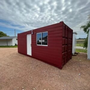 Casa Modulare 20′ High Cube – Design Effetto Legno