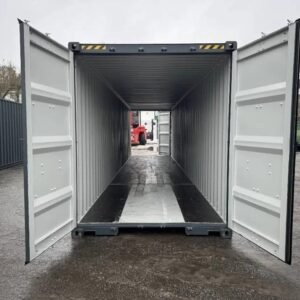Container 40′ High Cube Double Door Nuovo (2023) – RAL 7016
