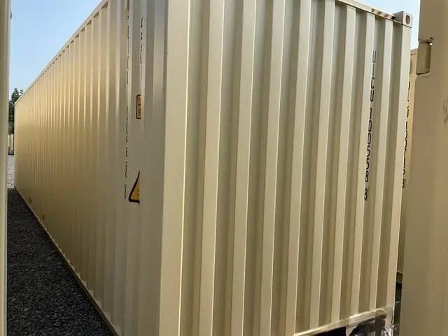Container Marittimo 40 Piedi High Cube Nuovo (Primo Viaggio) – 40′ x 9,5′ - immagine 3