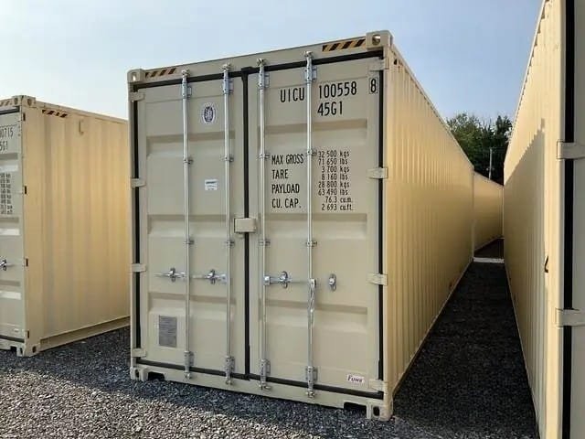 Container Marittimo 40 Piedi High Cube Nuovo (Primo Viaggio) – 40′ x 9,5′ - immagine 2