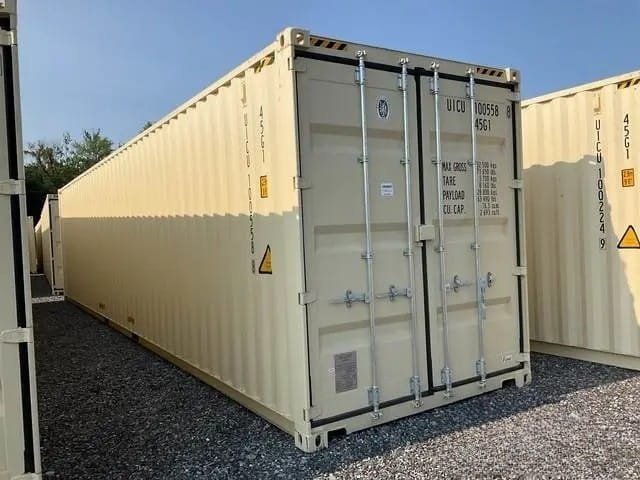 Container Marittimo 40 Piedi High Cube Nuovo (Primo Viaggio) – 40′ x 9,5′ - immagine 4