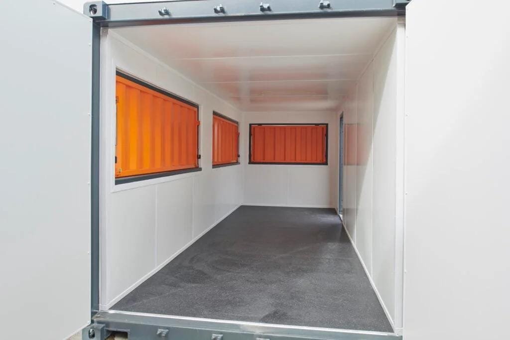 Container Bar/Caffetteria 20′ con 3 Portelloni di Servizio - immagine 5