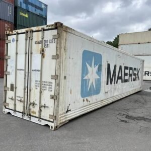 Container Isotermico 40 Piedi High Cube Usato – Ex Reefer – 40′ x 9,5′