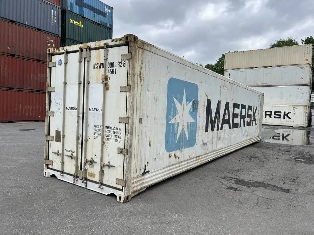 Container Isotermico 40 Piedi High Cube Usato – Ex Reefer – 40′ x 9,5′