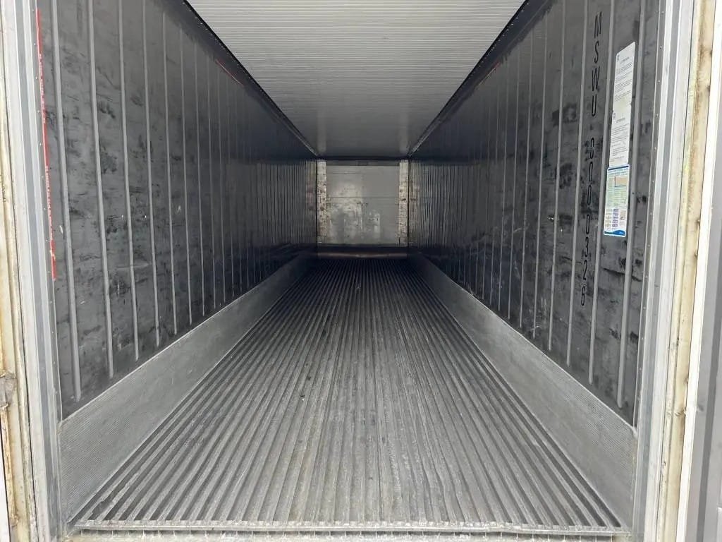 Container Isotermico 40 Piedi High Cube Usato – Ex Reefer – 40′ x 9,5′ - immagine 2