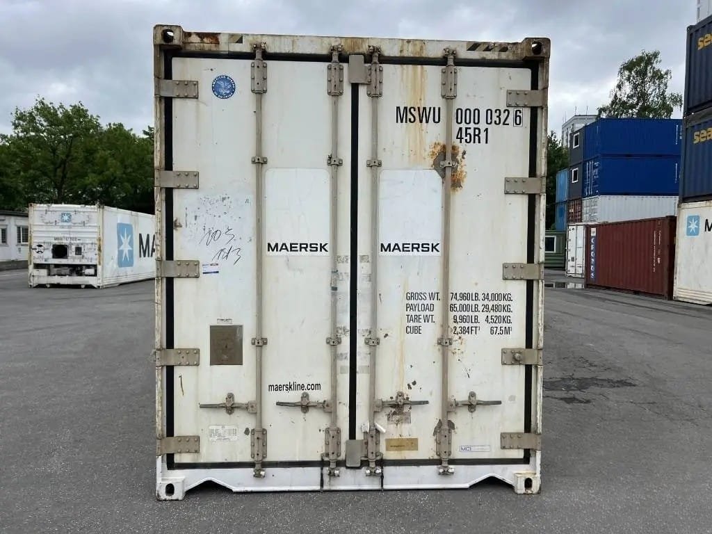 Container Isotermico 40 Piedi High Cube Usato – Ex Reefer – 40′ x 9,5′ - immagine 4