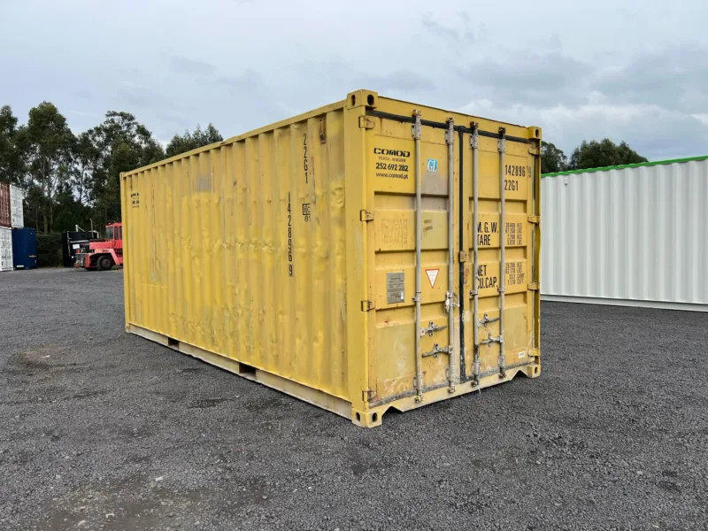 Container Marittimo 20 Piedi Usato – Rif. 142896 (Giallo) - immagine 2