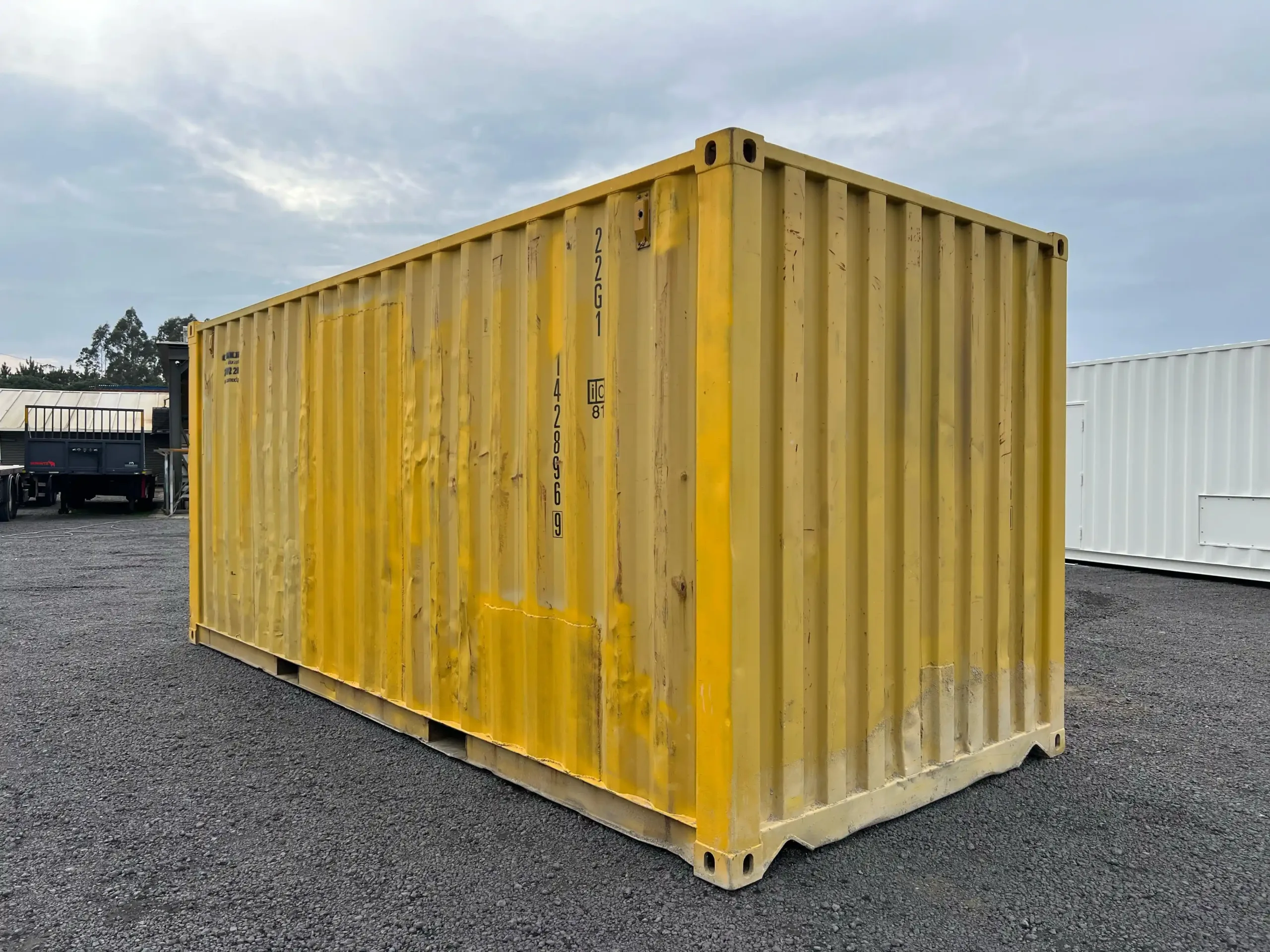 Container Marittimo 20 Piedi Usato – Rif. 142896 (Giallo) - immagine 5