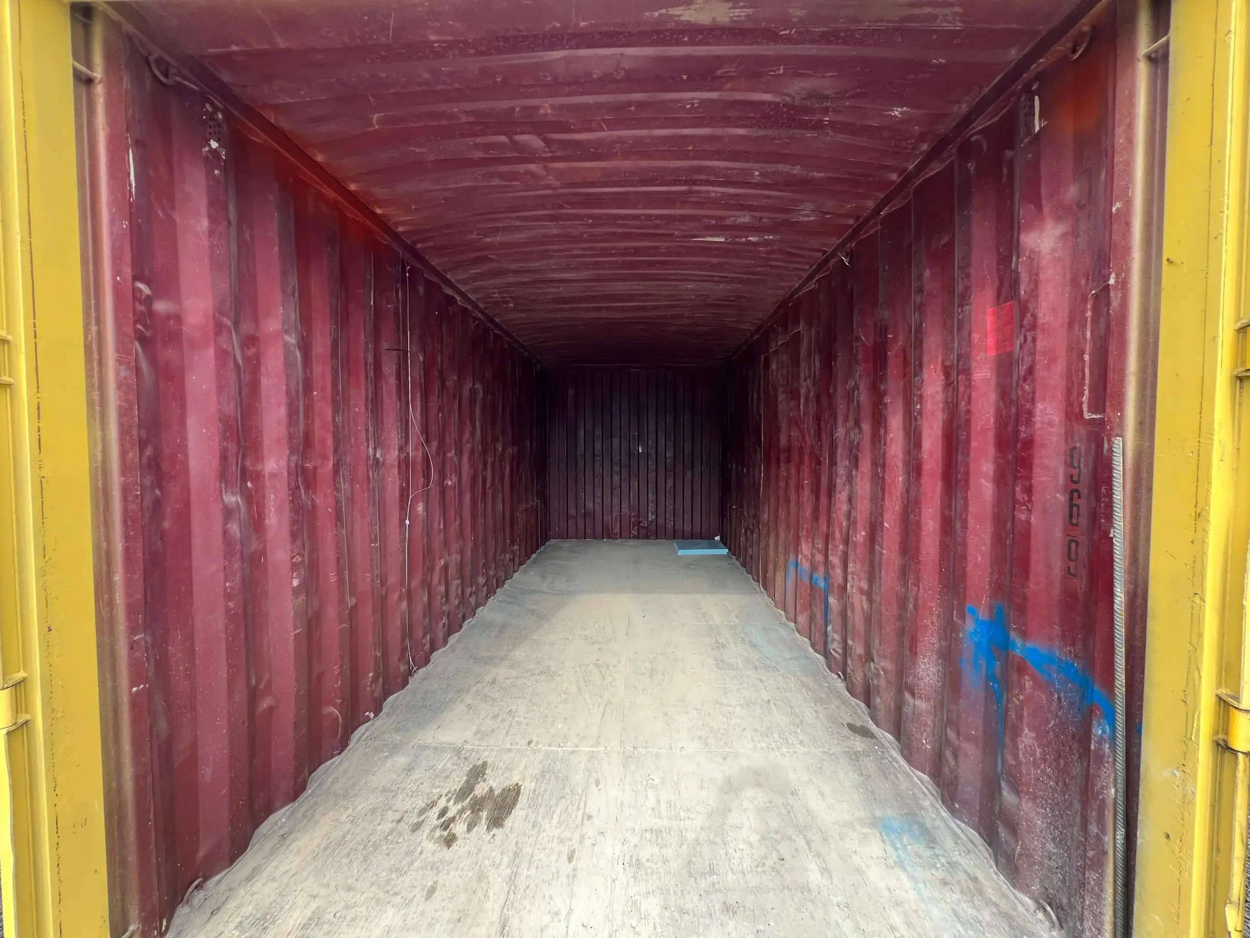 Container Marittimo 20 Piedi Usato – Rif. 142896 (Giallo) - immagine 6