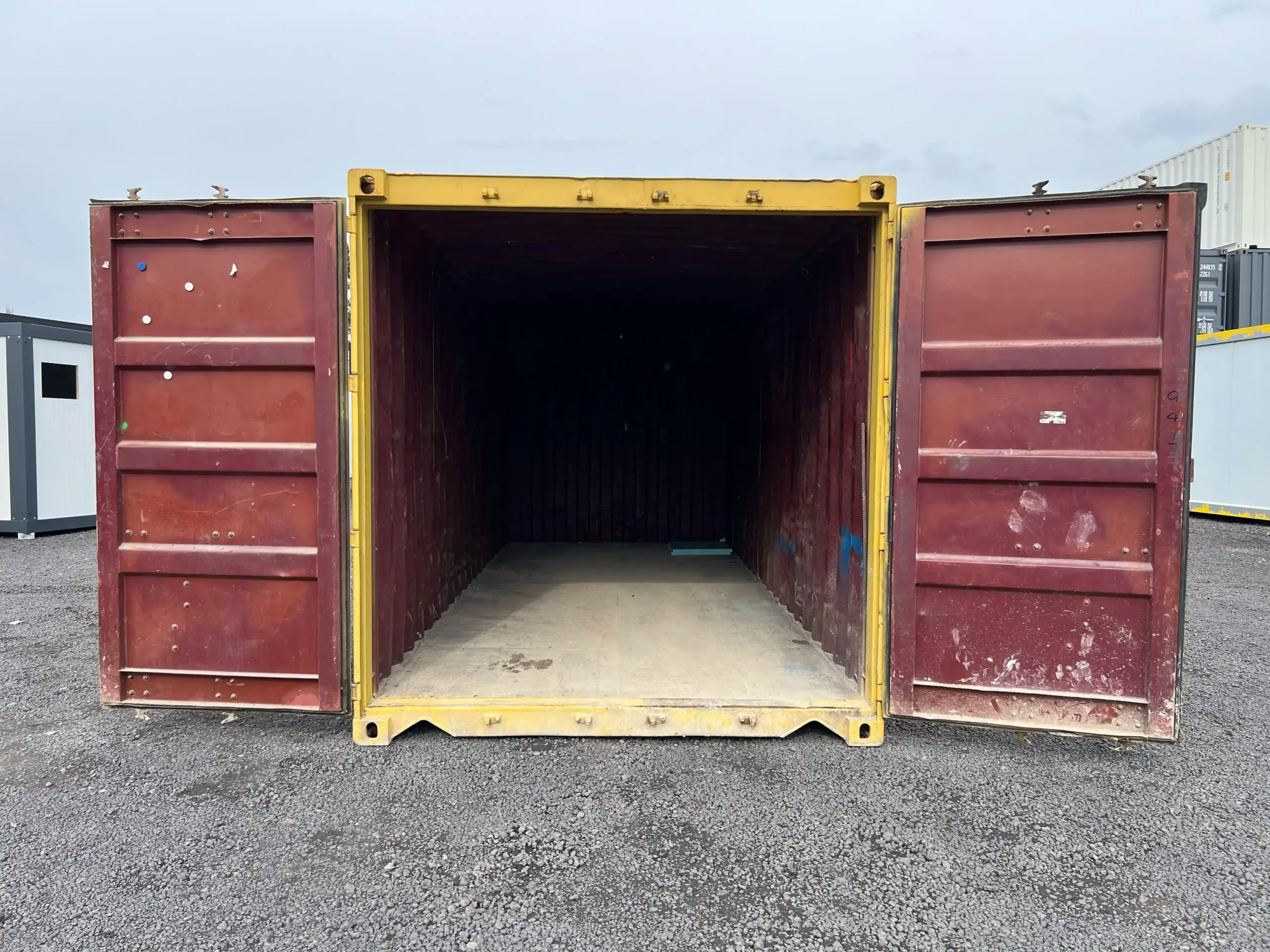 Container Marittimo 20 Piedi Usato – Rif. 142896 (Giallo) - immagine 7