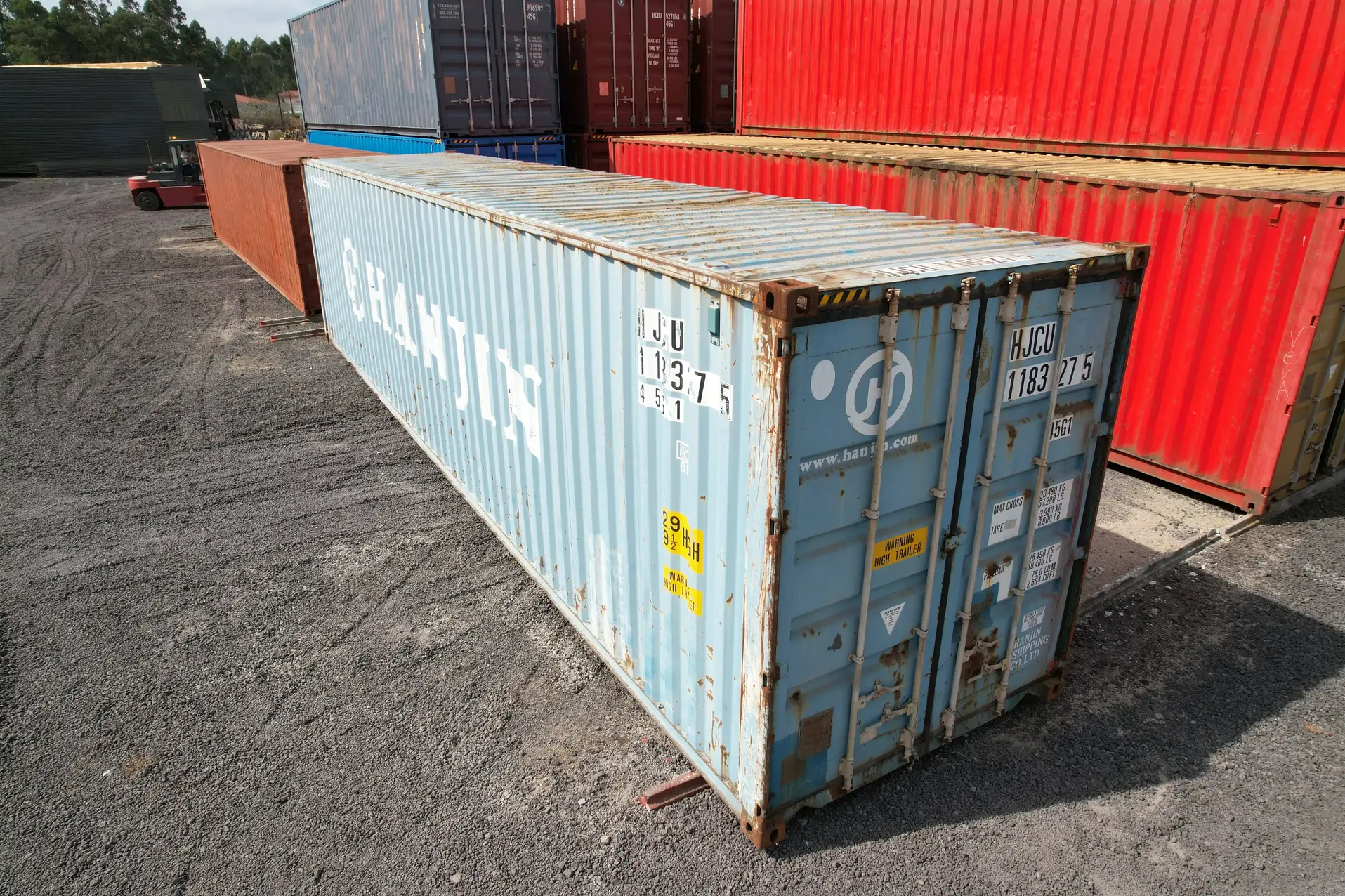 Container High Cube 40 Piedi Usato – Grande Volume e Protezione Garantita