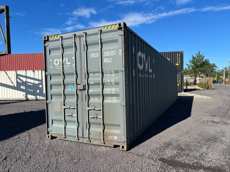 Container High Cube 40 Piedi Usato – Grande Volume e Protezione Garantita