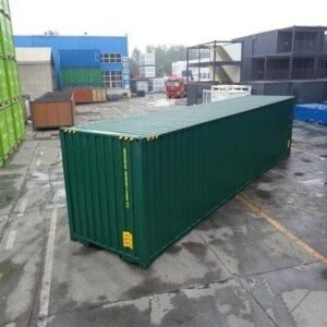 Container di Stoccaggio 40 Piedi High Cube Nuovo – Verde Brillante